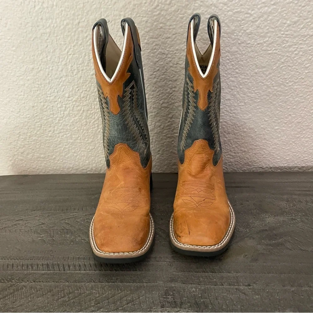 Cody James Leather Cowboy Boots